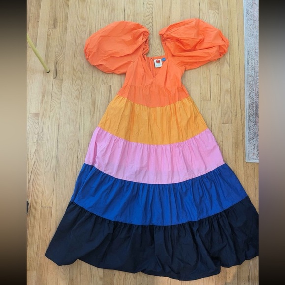 Farm Rio Colorblock Dress - Picture 7 of 7